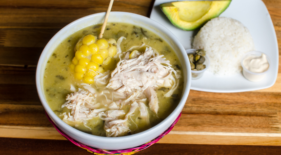 ajiaco santafereño ingredientes 